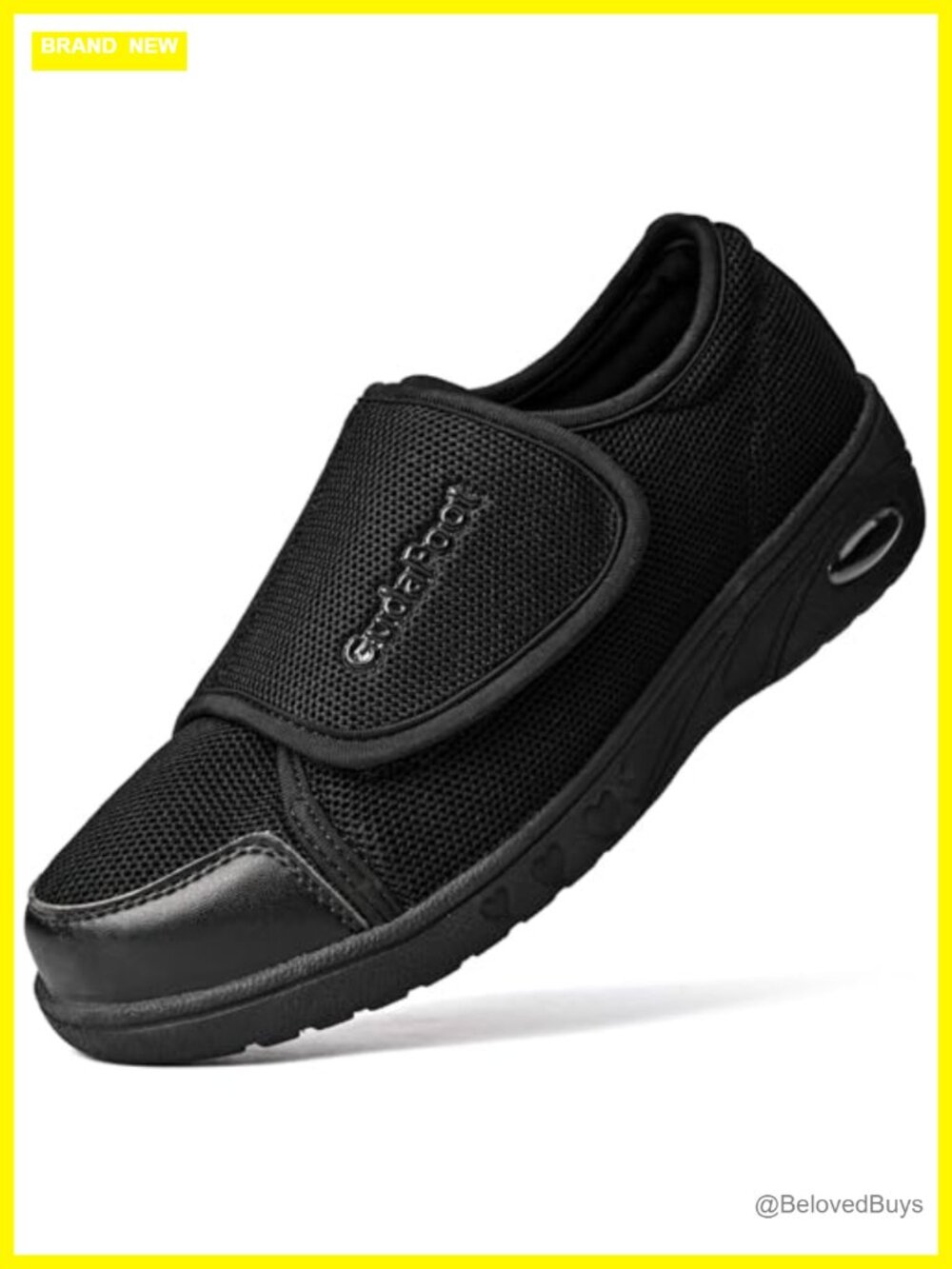 Diabetic Shoes Wide Width Adjustable Edema Swollen Feet Knit Mesh Slip On